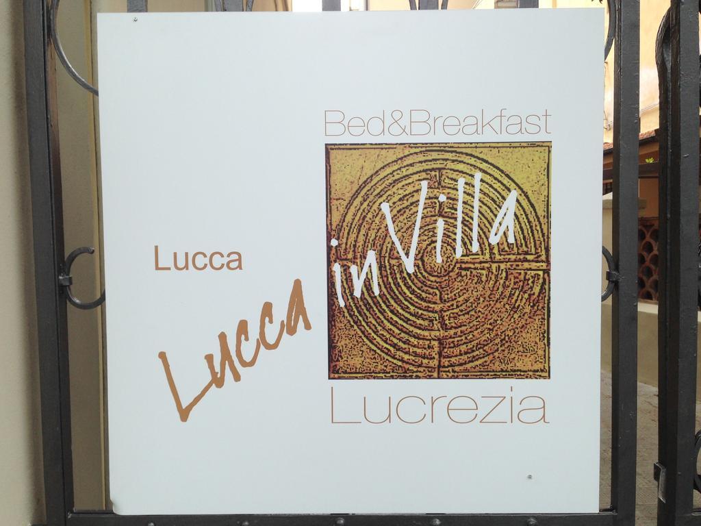 Lucca In Villa Lucrezia Zewnętrze zdjęcie